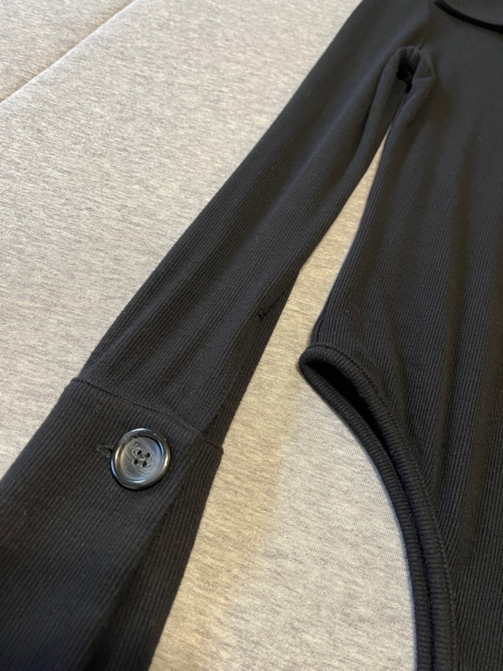 The Line by K Kili Black Collared Bodysuit - Picture 10 of 11